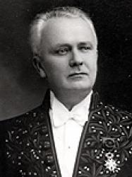François Albert-Buisson en habit d’académicien