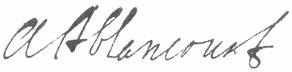 Signature de Nicolas Perrot d'Ablancourt
