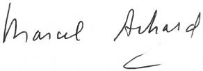 Signature de Marcel Achard