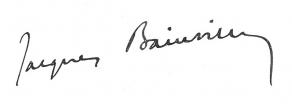 Signature de Jacques Bainville