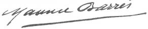 Signature de Maurice Barrès