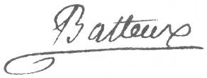 Signature de Charles Batteux