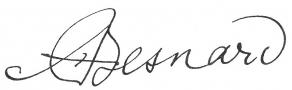 Signature de Albert Besnard