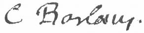 Signature de Charles Boileau