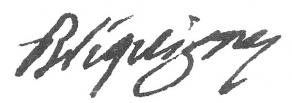 Signature de Louis-Georges de Bréquigny