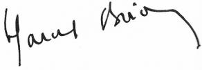 Signature de Marcel Brion