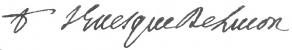 Signature de Michel-Celse-Roger de Bussy-Rabutin
