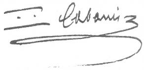 Signature de Pierre-Jean-Georges Cabanis