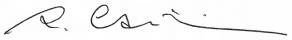 Signature de Roger Caillois