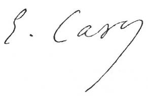 Signature d'Elme-Marie Caro