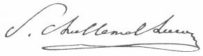Signature de Paul-Armand Challemel-Lacour