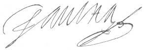 Signature de Paul Hay du Chastelet