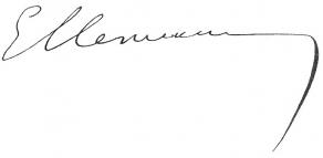 Signature de Georges Clemenceau