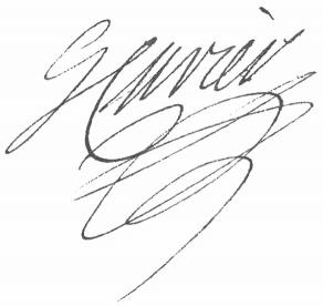 Signature de Georges Cuvier