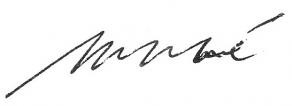 Signature de Michel Debré