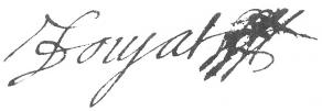 Signature de Jean Doujat