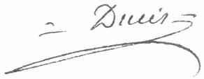 Signature de Jean-François Ducis