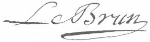 Signature de Ponce-Denis Écouchard-Lebrun