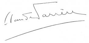 Signature de Claude Farrère