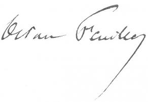 Signature d'Octave Feuillet