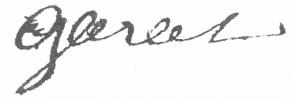 Signature de Dominique-Joseph Garat
