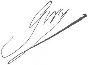 Signature de Louis Giry