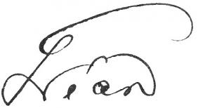 Signature d'Octave Gréard