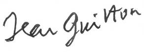 Signature de Jean Guitton