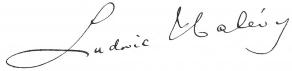 Signature de Ludovic Halévy