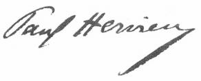 Signature de Paul Hervieu