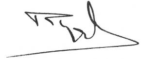 Signature de René Huyghe