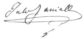 Signature de Jules Janin