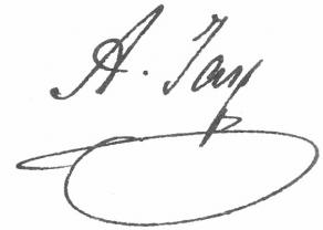 Signature d'Antoine Jay
