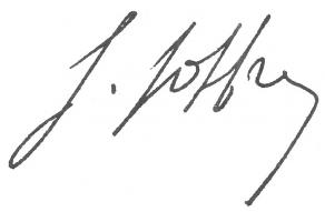 Signature du maréchal Joffre