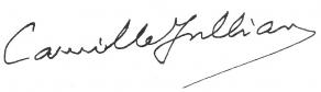 Signature de Camille Jullian