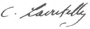 Signature de Charles Lacretelle