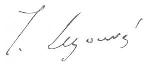 Signature d'Ernest Legouvé