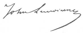Signature de John Lemoinne