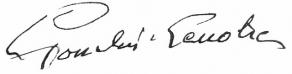 Signature de Théodore Gosselin, dit G. Lenotre