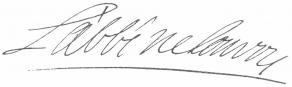 Signature de Camille Le Tellier de Louvois