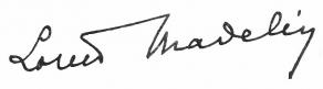 Signature de Louis Madelin