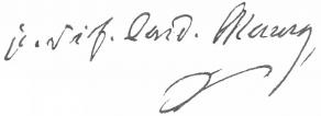 Signature de Jean-Sifrein Maury