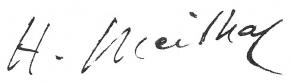 Signature d'Henri Meilhac