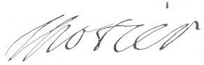 Signature de Nicolas Potier de Novion
