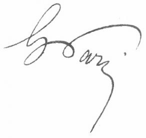 Signature de Gaston Paris