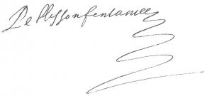 Signature de Paul Pellisson