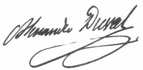 Signature d'Alexandre-Vincent Pineux Duval