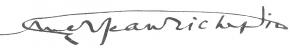 Signature de Jean Richepin