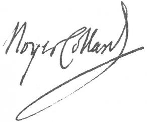 Signature de Pierre-Paul Royer-Collard