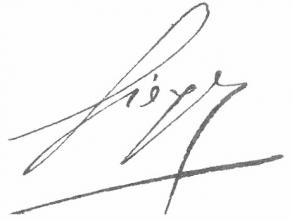 Signature d'Emmanuel-Joseph Siéyès